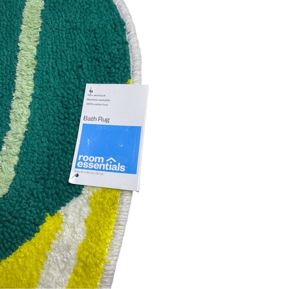 Lemon Shaped Bath Rug - Picture 3 of 10